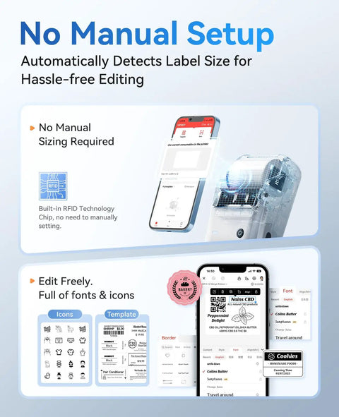 Wireless Bluetooth Label Printer For Home Organization 2 Inch Compact Sticker Maker App Connected Seamless Sync For Smartphone Or Laptop Silver Build Low Key Hassle Free Truly Crushes Every Printing Task