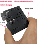 Hand using RC Soldering Station Jig For XT90 XT60 XT30 EC5 EC3 Deans T Plug Connectors And Silicone Wire 0Awg To 24Awg soldering tool