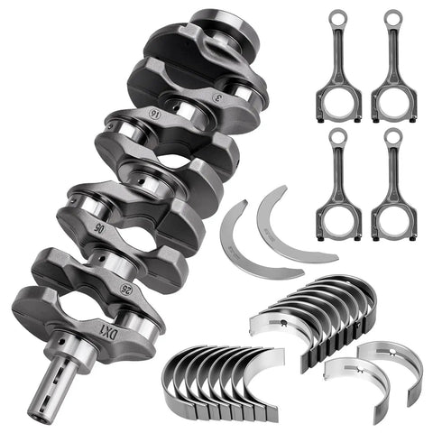 Super Reliable 2.4L Engine Crankshaft Connecting Rods And Bearings Kit Fits Perfect On Hyundai Santa Fe Sport Sonata Tucson And Kia