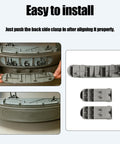 Front And Side Push Bar Button Kit for EZ and LZ fountains showing parts and easy installation steps