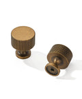 Antique Brass Cabinet Knobs 1 Inch Solid Finish 25mm Drawer Pulls Set Of 10 For Cabinets And Drawers Kitchen Hardware