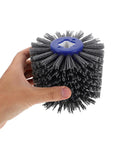Hand holding Drill Abrasive Polishing Wheel With Carborundum And Nylon Fiber Black Buffing Wheel For Wood Furniture And Doors