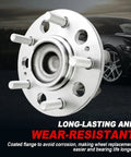 Pair Rear Wheel Bearing Hub Assembly Direct Fit For Optima 2011 2015 Cadenza 2011 2016 Sportage 2011 2016 Rondo 2008 2012 Azera 2011 2017 Sonata 2010 2014 Tucson 2010 2015 5 Lug With ABS with coated flange