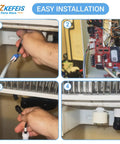 Easy installation of Ice Water Level Sensor Probe Kit With Harness for Commercial Ice Makers compatible with I0600, I1400 shown.