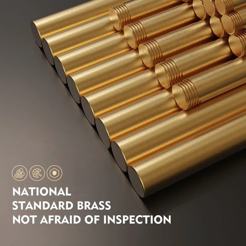 National standard brass used in Matte Black 4 Inch Centerset Bathroom Faucet With Waterfall Flow Two Handle 3 Hole Sink