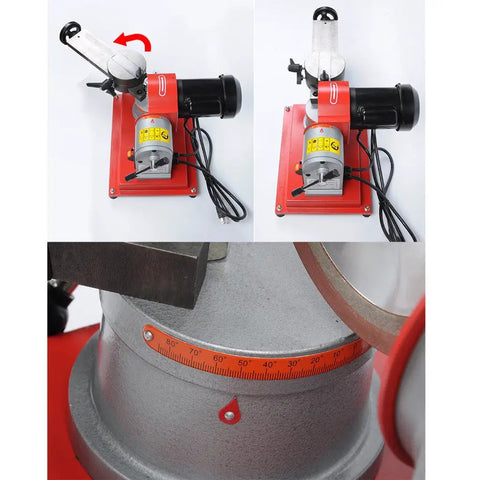 125mm Woodworking Circular Saw Blade Grinder Sharpener With 110V 250W Motor Adjustable Angle Rotary Milling And Sharpening Tool