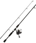 Portable 65 Inch Fiberglass Spinning Rod And Size 20 Reel Combo Two Piece Medium Action Bass Fishing Pole For Lake Fishing Collapsible
