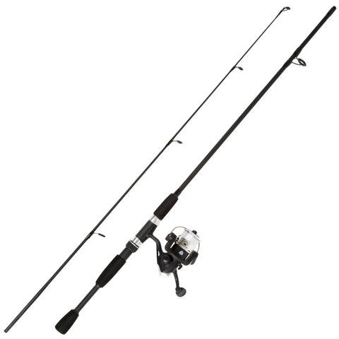 Portable 65 Inch Fiberglass Spinning Rod And Size 20 Reel Combo Two Piece Medium Action Bass Fishing Pole For Lake Fishing Collapsible