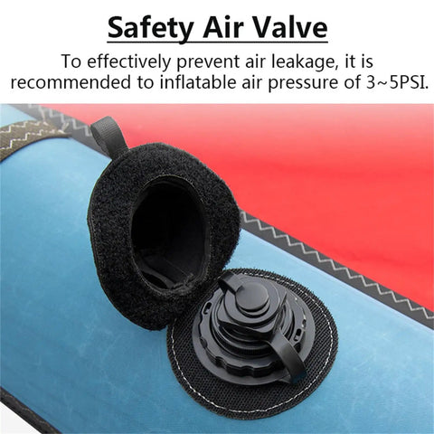 Safety air valve of 4.2 Square Meter Windsurf Wing Foil Inflatable Handheld Wing For Wind Foiling Surfing And Water Play Built Tough