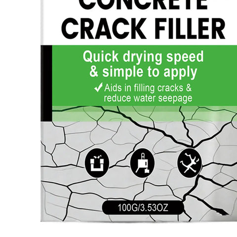 Gutsy Concrete Crack Filler And High Flex Sealant offers quick drying patch for cracks and reduces water seepage, size 100g.
