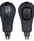 Gear Shift Knob For Automatic Transmission Replacement In Black And Carbon Fiber, Designed To Match OEM Dimensions, Compatible With Infiniti