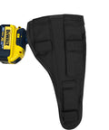 Aims Large Drill Holster for Left Handed Pros Handcrafted in the USA Made from 1000D Cordura Nylon with a drill inserted