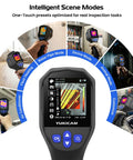 Handheld Infrared Thermal Imaging Camera With 240x240 Sensor And Dual Light Fusion, 25Hz Scan, showing various modes
