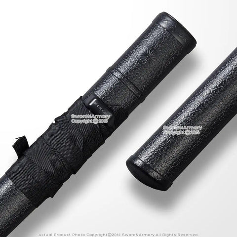 31-Inch Polypropylene Ishime Textured Saya Scabbard for Training Sword Lightweight Durable Tough As Nails Practice Sheath close-up