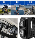 Universal Motorcycle Handlebar Control Switch With Integrated Headlight And Horn Toggle for bikes and scooters, 22mm size.
