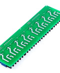 Back view of 8 Channel Relay Module With Optocoupler Isolation For PLC Automation Control High Low Level Triggering 30A Load