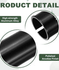 Sturdy Aluminum Bike Seat Post Shim Adapter 28.6 To 31.8 Mm For Mountain Road City And Electric Bikes Black 1 Pack with details