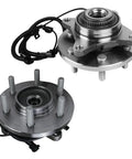 Front Wheel Bearing And Hub Assembly For 2015 2016 2017 Ford F150 4WD 6 Lug With ABS Set Of 2 Bolt On Direct Fit Replacement Front Left And Right