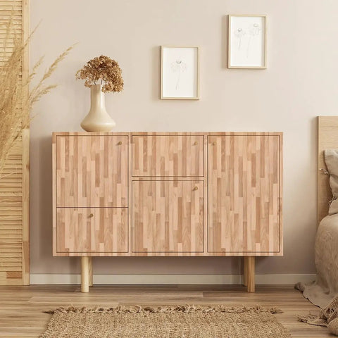 Peel And Stick Faux Wood Wallpaper For Counters And Cabinets Waterproof Vinyl Wood Plank Cover Self Adhesive on cabinet