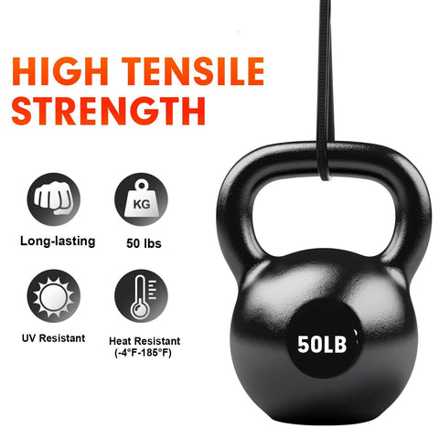 Heavy Duty Black Cable Ties 14 Inch 0.18 Inch Wide 1200 Pack Self Locking Nylon 66 Zip Ties With 50lb Tensile Strength For Indoor Outdoor Use UV Resistant Weatherproof Durable Tie Wraps Built Tough For Any Job displayed with icons