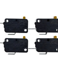 Direct Replacement Microwave Oven Door Interlock Switch For V16 FD 62 And V16 FD 63, 16A 250VAC, 2 NO And 2 NC Contacts