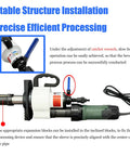 Job Site Ready Electric Pipe Beveler For Straight Shooting Weld Prep With No Sweat 0 30 375 Degree Chamfer Settings showing stable structure and processing details.