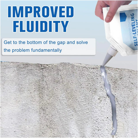 Self Leveling Concrete Crack Filler And Sealant For Driveways Heavy Duty Patch Adhesive With Quick Drying Formula Deep Crack Repair