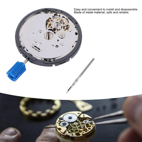 NH39A Automatic Mechanical Watch Movement Drop In Replacement For Repair And Custom Builds Pro Grade High Precision Metal Movement