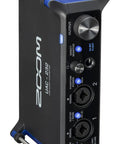 UAC 232 32 Bit Float Audio Interface For Music And Streaming With Plug And Play Capability, dual AD circuitry, 2 XLR TRS inputs