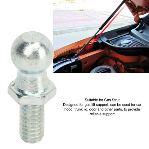 4 Pack Ball Studs 5/16-18 Thread 5/8 Inch Shank Gas Strut Bolts For Gas Lift Support Struts zinc plated ball stud for car hood support