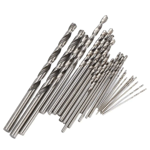 Micro Drill Bit Set For Jewelry And Watches, Precision Straight Shank Mini Bits For Power Tools, High Speed Steel Drill Bits