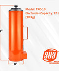 Portable Electrode Drying Oven TRC Series 22 Lbs Capacity 10 Kg 115 Volt for welding electrodes moisture control.