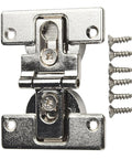 180 Degree Self Supporting Concealed Folding Hinge Set For Cabinets And Folding Tables Zinc Alloy Hardware with screws