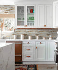 Kitchen backsplash with Peel And Stick Marble Tiles Self Adhesive Aluminum Wall Tile For Bathroom Fireplace And RV Beige Marble With Vintage Golden Embellished Stripes 10 Sheet Pack Thick 4mm For Heavy Duty Backsplash.