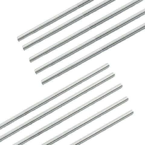10 Pack M3 X 150Mm Fully Threaded Rods In 304 Stainless Steel Right Hand Threads For Durable Rust Resistant Mechanical Fastening