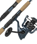 Rekon Spinning Fishing Reel Combo With 7 Foot Heavy Action Rod And 3000 Reel For Saltwater, Up To 55 Lb Max Drag, dark gray