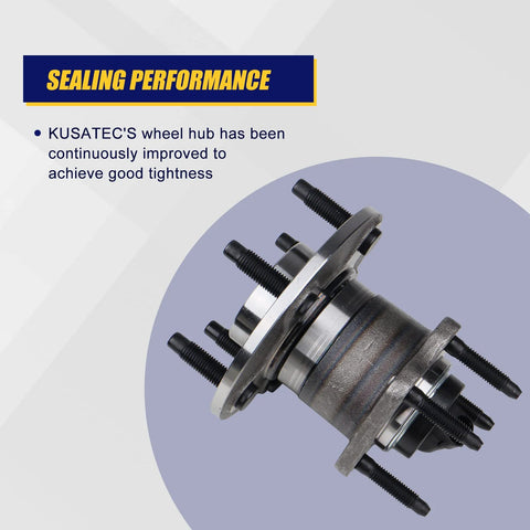 Rear Wheel Bearing And Hub Assembly For Chevy Cobalt HHR Malibu Pontiac G6 Saturn Aura 5 Lug With ABS