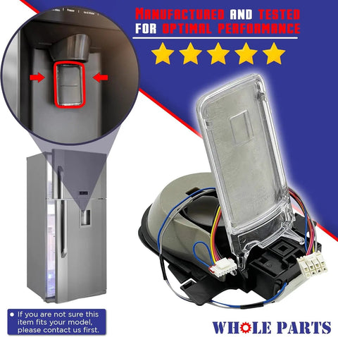 Refrigerator Dispenser Actuator Lever Replacement DA97-12628H For Refrigerator Models Compatible With AP5915084 installation