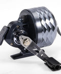 Spincast Fishing Reel With All Metal Gears And 3.9 To 1 High Speed Ten Pound Drag Push Button Casting for Bass Trout and Catfish