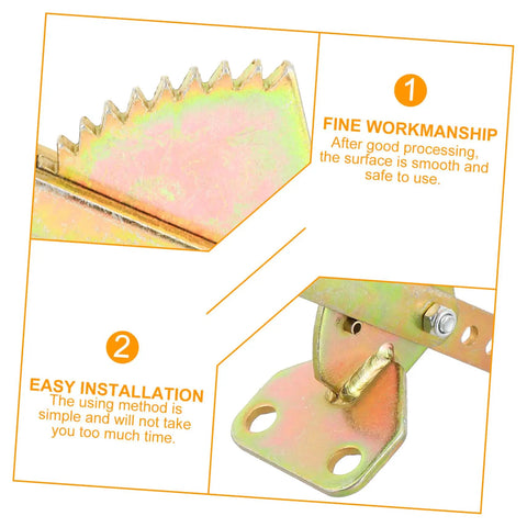 Heavy Duty Mechanical Trailer Brake Lever Replacement Handle For Rv And Travel Trailer Easy Swap Parking Brake Arm No Sweat Install Road Ready Control Essential Single Piece Kit close-up of fine workmanship and installation features