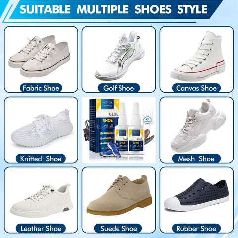 Heavy Duty Shoe Glue 100g Clear Adhesive For Rubber Soles And Leather Waterproof Sneaker Glue For various shoe types
