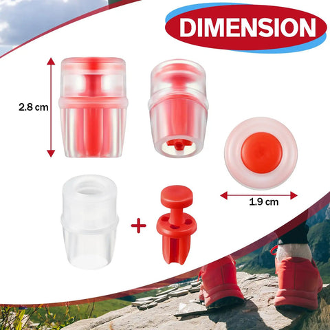 Bite Valve Replacement Pack For Hydration Reservoirs And Packs Silicone Sheath With Inner Post Fits Osprey Hydraulics And Most Brands 4 Pack Great For Hiking And Travel Or Everyday Hydration On The Go