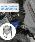 Carburetor Replacement For Kohler Courage SV710 SV715 SV720 SV725 SV730 SV735 SV740 SV810 SV820 SV830 SV840 22HP-27HP installation render