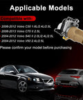 Dead Simple Plug And Play Swap Fits 2004 To 2013 Volvo C30 S40 V50 C70 heavy duty electric power steering pump installed on Volvo cars.