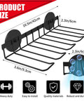 Heavy Duty Magnetic Power Tool Organizer And Drill Holder Wall Mount For Cordless Tools 50 Lb Garage Storage Rack displayed