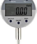 Ind-X Blue Digital Indicator With 1.0 Inch 25mm Measuring Range And 0.0005 Inch Resolution Absolute And Incremental Readings