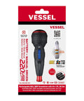 High Torque E Assist Screwdriver With 25 Piece Bit Set In Hard Case packaging front view