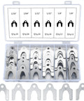 Pro Grade Auto Alignment Shims Kit With 150 Pcs Body Shims Spacers In Four Sizes displayed in an open case