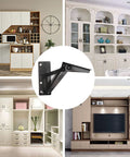 80-degree foldable cabinet hinge for versatile furniture support