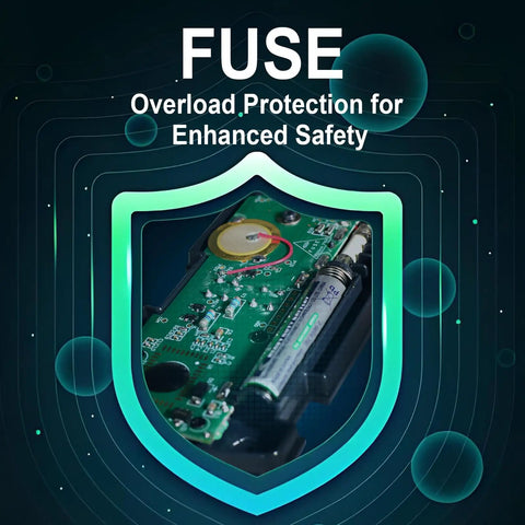 Fuse circuit board of Pocket Size Dope Digital Multimeter With Auto Range For DC And AC Voltage And Current, Resistance.